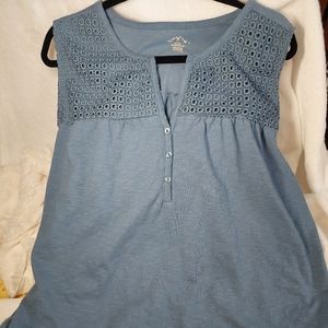 Blue Mountain 2x blue Formal Tank Top